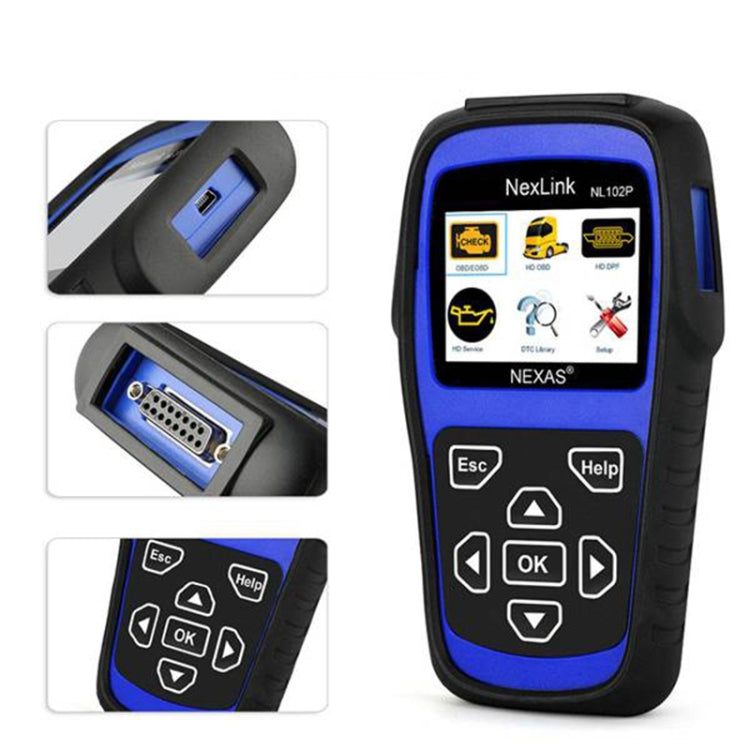 NexLink NL102P Diesel Mechanical Heavy Truck Car 2 In 1 Car Scanner OBD2 Detection, NexLink NL102P NexLink NL102P Diesel Mechanical Heavy Truck Car 2 In 1 Car Scanner OBD2 Detection, NexLink NL102P